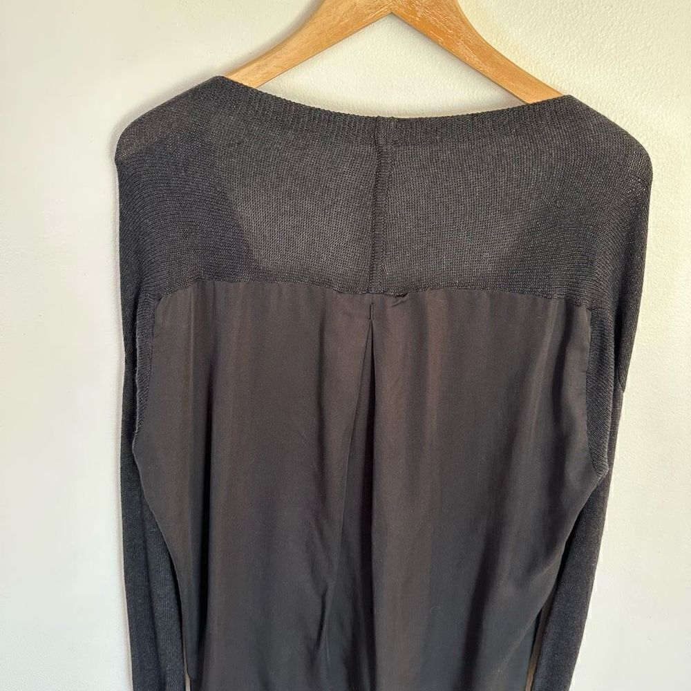 Lululemon Women’s Heathered Black Cardi in The Front Cardigan Sweater - Picture 9 of 9